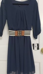 NAVY DRESS From By&By - NWT